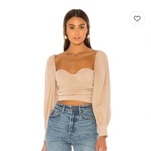 Majorelle Emily Top in Beige